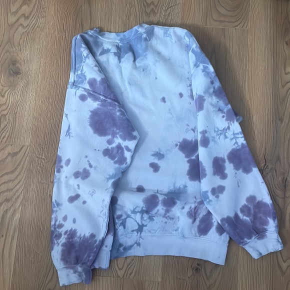 Neon Riot Tie Dye Swestshirt - Picture 3 of 5